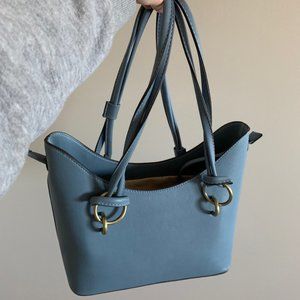 Stunning Anthropology Light Blue Boho Handbag